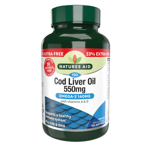 Cod Liver Oil 550mg