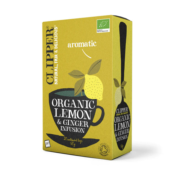 Organic Lemon & Ginger