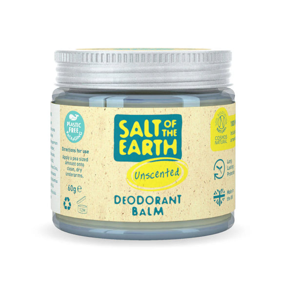 Unscented Natural Deodorant Balm