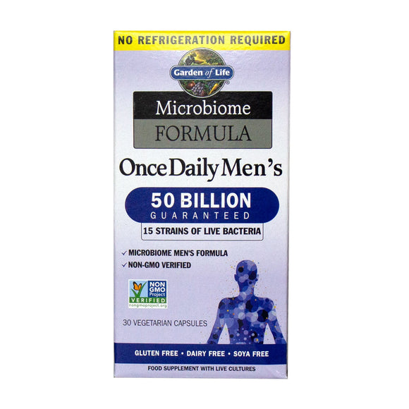 Once Daily Men 50 Billion Microbiome